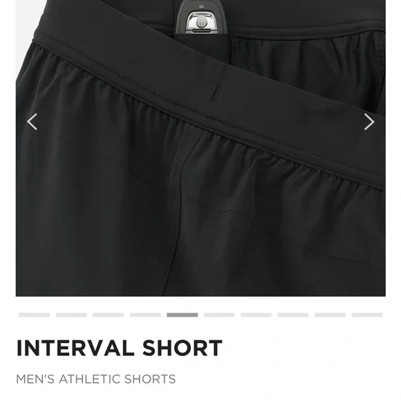 Men's Turquoise Athletic Shorts - Picture 8 of 11